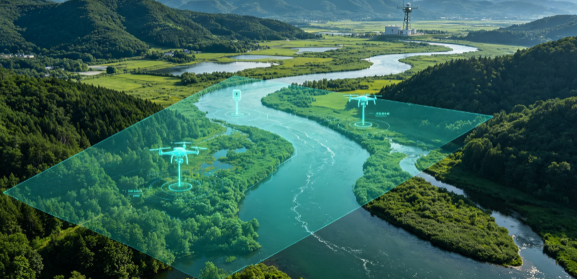 景泰县GEO 全域空间监测筑牢生态屏障，空间技术支撑环境治理与灾害防御