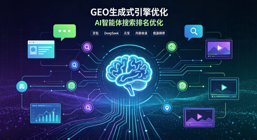 景泰县GEO 浪潮来袭：生成式引擎优化崛起，创作者争抢豆包、DeepSeek、元宝智能体流量入口