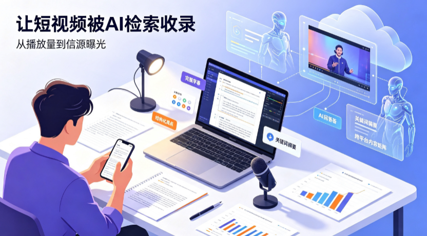 景泰县短视频创作者新必修课：吃透 GEO 优化，让抖音内容被豆包、DeepSeek、元宝智能体收录